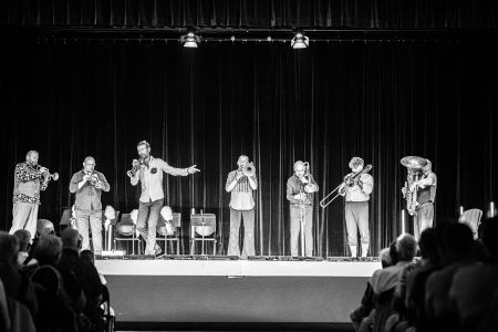 Samedi 5 juillet - Mnozil Brass - Espace Noël Ravassard à Châtillon-sur-Chalaronne - 29e festival Cuivres en Dombes