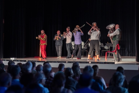 Samedi 5 juillet - Mnozil Brass - Espace Noël Ravassard à Châtillon-sur-Chalaronne - 29e festival Cuivres en Dombes