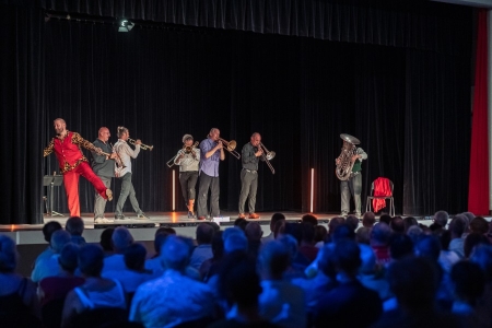 Samedi 5 juillet - Mnozil Brass - Espace Noël Ravassard à Châtillon-sur-Chalaronne - 29e festival Cuivres en Dombes