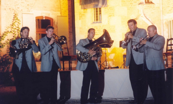 Quintette Paul Dukas - Château de Varax - 4 août 1998