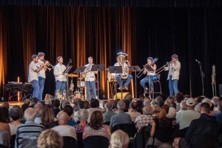 Samedi 19 juillet - Heptabrass - Espace Noël Ravassard à Châtillon-sur-Chalaronne - 29e festival Cuivres en Dombes