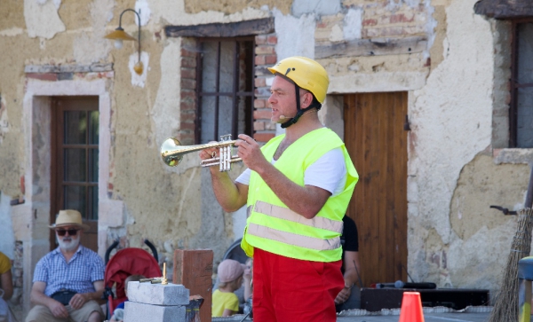La Trompette en chantier/ Dimanche 22 juillet à 17h / Domaine du Colombier à Sandrans