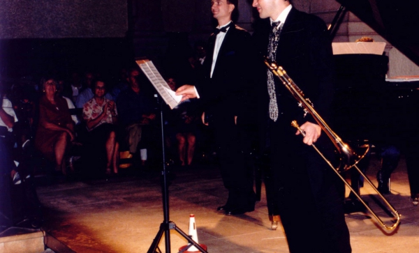 Jean Raffard & Bruno Robilliard - Abbaye Notre Dame des Dombes au Plantay - 7 août 1997