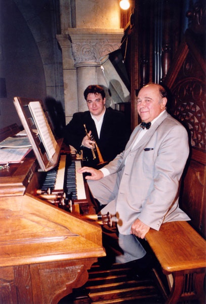 André Henry & Paul Couëffé - Eglise de Trévoux - 4 août 2000