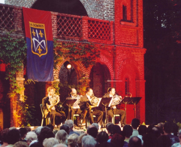 American Horn Quartet - Château du Marinet - 2 août 2001