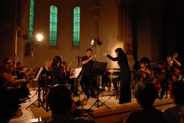 André Henry & ensemble orchestral de l'Isère - Abbaye Notre Dame des Dombes - 27 juillet 2007