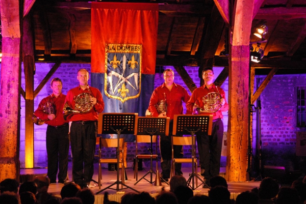 Budapest Festival Horn Quartet - Halles de Châtillon sur Chalaronne - 30 juillet 2006
