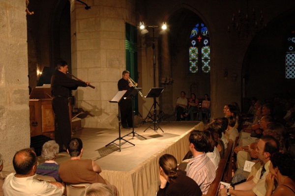 Sacqueboutiers de Toulouse & Adriana Fernandez - Eglise de Villars les Dombes - 31 juillet 2005
