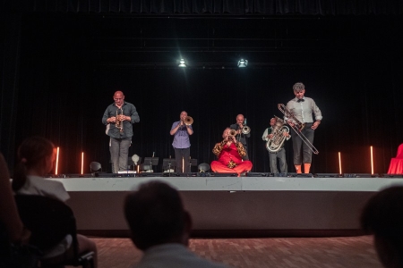 Dimanche 6 juillet - Mnozil Brass - Samedi 26 juillet - Big Funk Brass - Espace Noël Ravassard à Chatillon-sur-Chalaronne - 29e festival Cuivres en Dombes