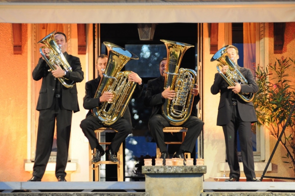 Miraphone Tuba Quartet - La Grillatière - 21 juillet 2008